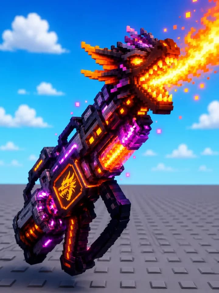 Dragon flamethrower created in Nilo